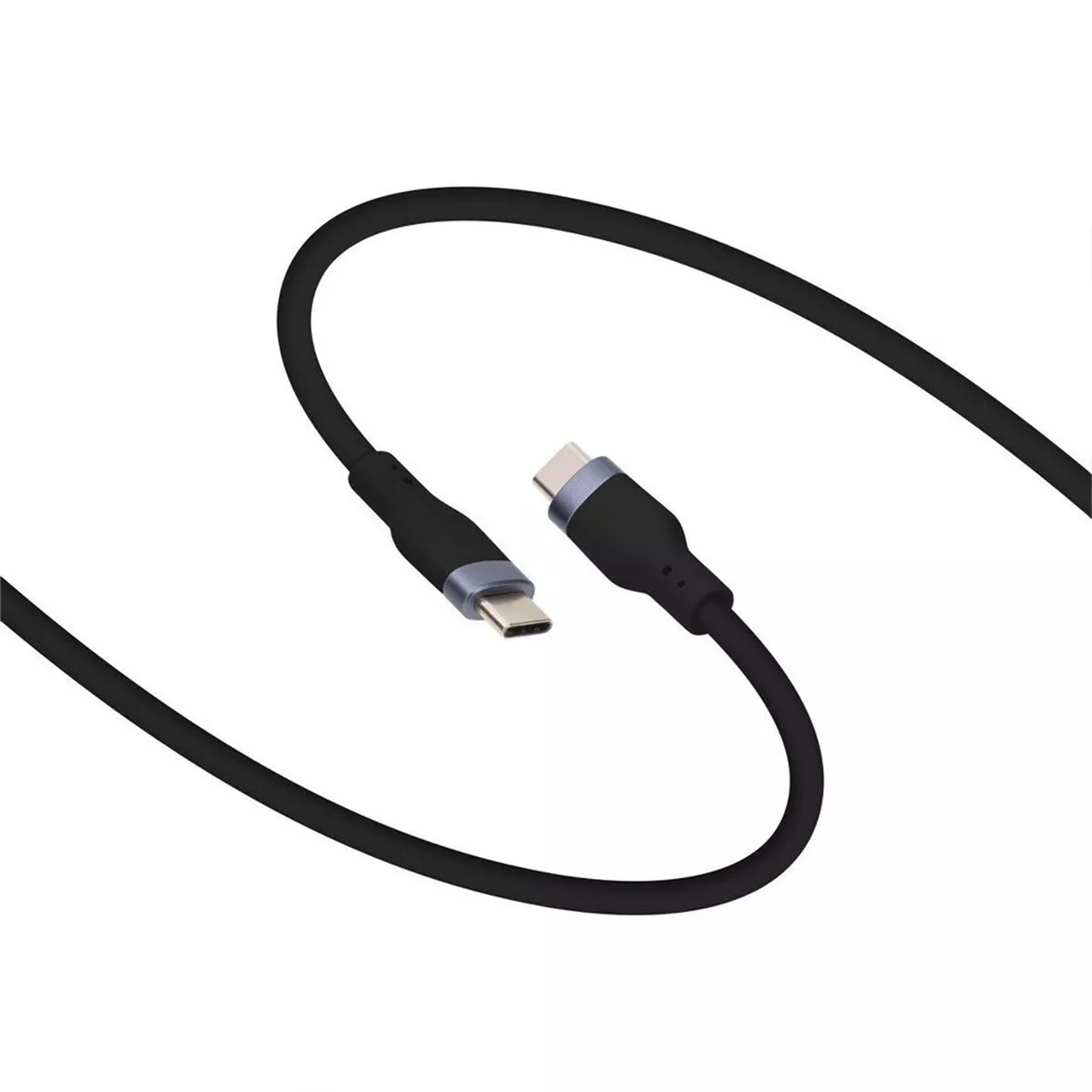 10Ft Usb‑C To Usb‑C High‑Power Charging Cord With Data Transfer Function