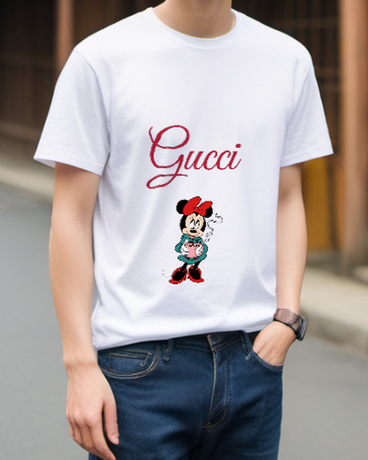 White Warm Mug Mouse Graphic T-Shirt - styled view 2