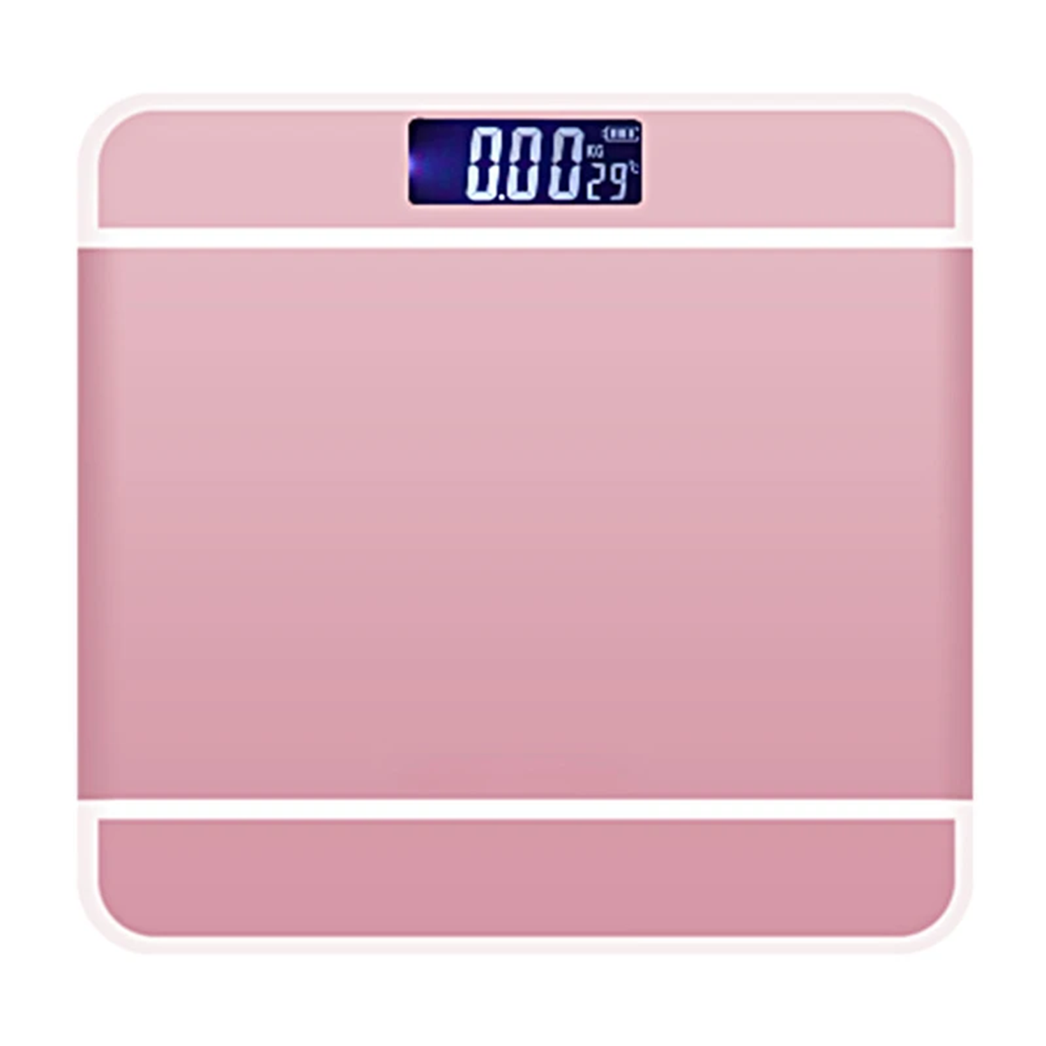 Slim Household Digital Body Weight Scale With Clear Backlit Lcd Display For Daily Home Monitoring