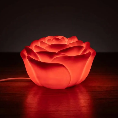 Blooming Rose‑Shaped Ambient Lamp Decorative Mood Light For Bedroom And Holiday Gifting