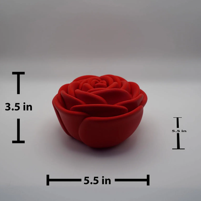 Blooming Rose‑Shaped Ambient Lamp Decorative Mood Light For Bedroom And Holiday Gifting