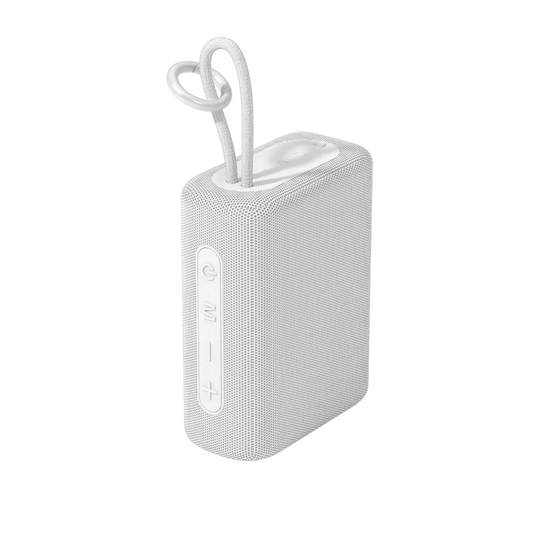 Compact Outdoor Wireless Speaker Splash‑Resistant Audio Device With Quick‑Clip Lanyard