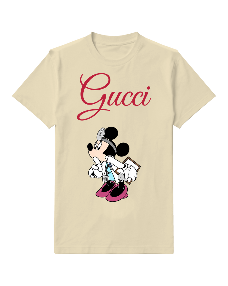 Ivory Minnie Mouse As Doctor Graphic T-Shirt - front product view