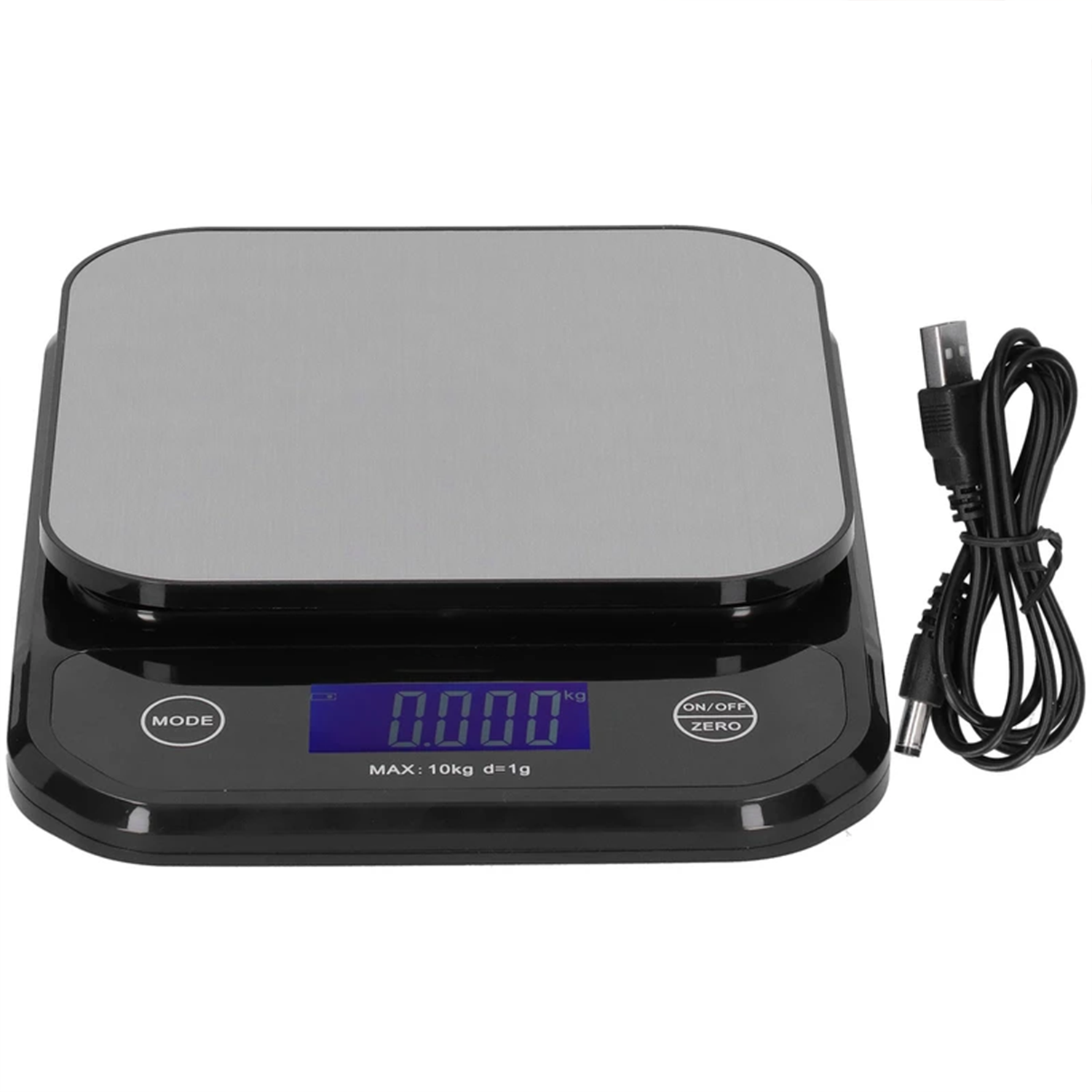 Multipurpose Compact Digital Weighing Scale With Multi‑Power Modes And Backlit Lcd Readout