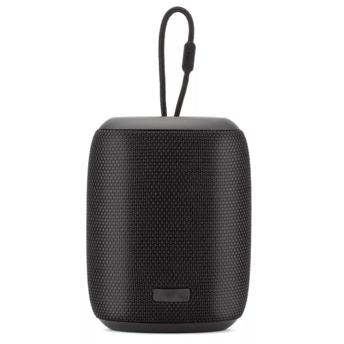 Submersible Resilient Wireless Speaker Portable Audio Unit With Integrated Carry Strap