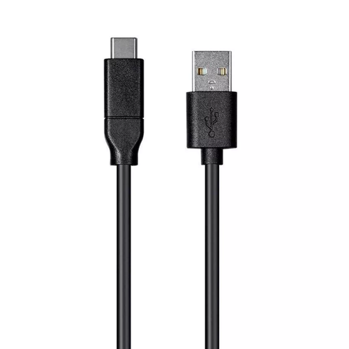 Short‑Length Usb‑A To Usb‑C Cable High‑Speed Sync And Power Delivery Cord