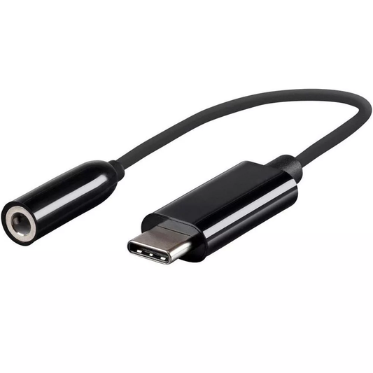 Usb‑C To 3.5Mm Aux Audio Adapter Compact Digital Sound Conversion Connector