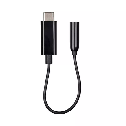 Usb‑C To 3.5Mm Aux Audio Adapter Compact Digital Sound Conversion Connector