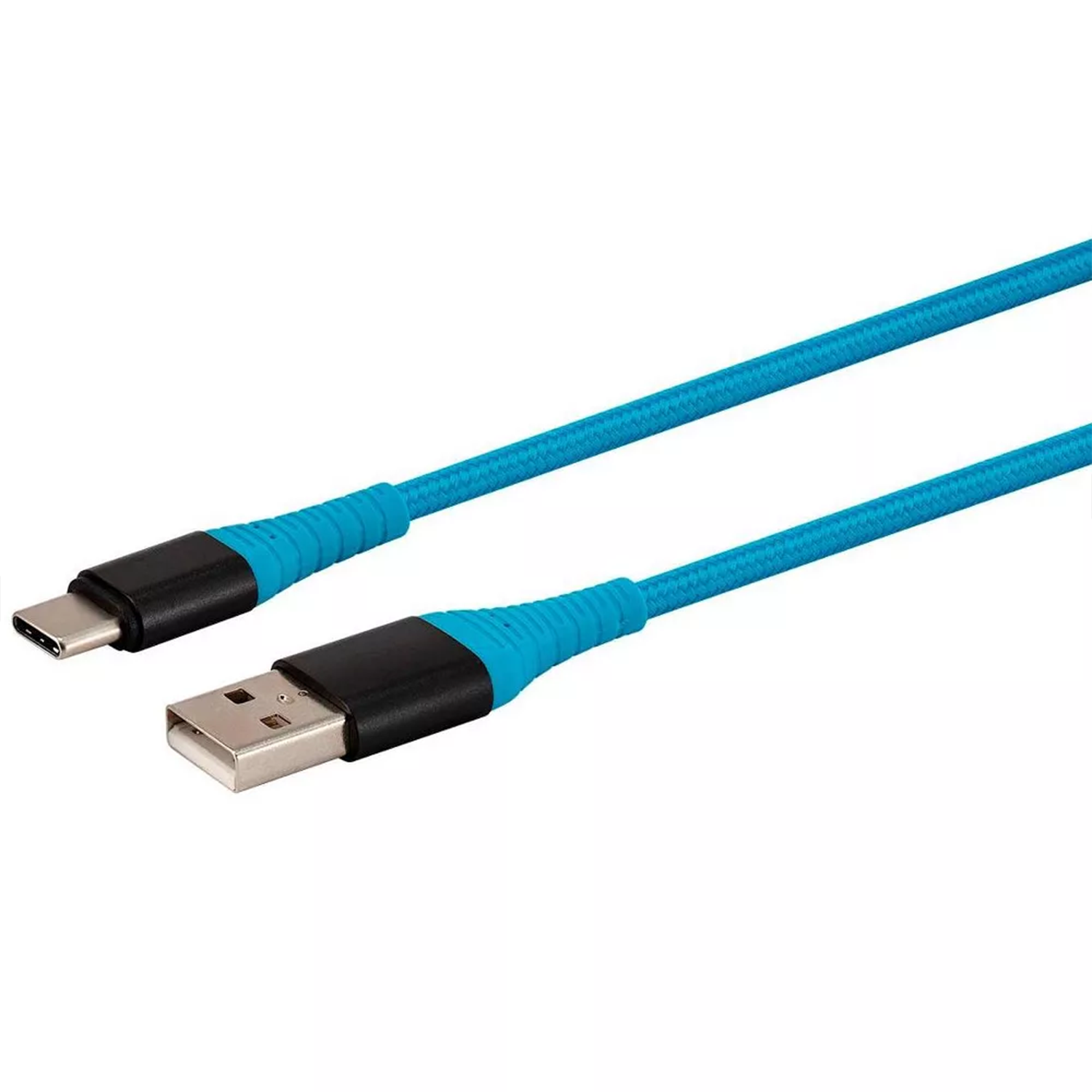 6Ft Usb‑A To Usb‑C Heavy‑Duty Braided Cord For Power And Data Transfer
