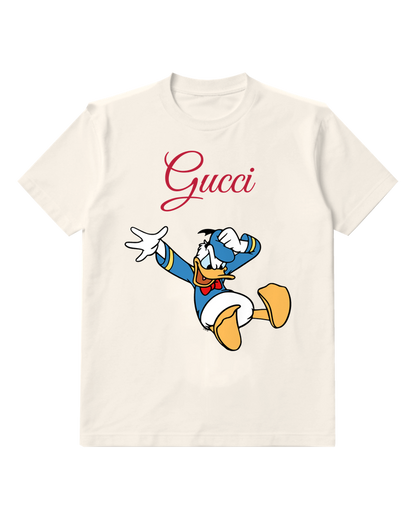 White Duck Blue Top Jump Graphic T-Shirt - front product view