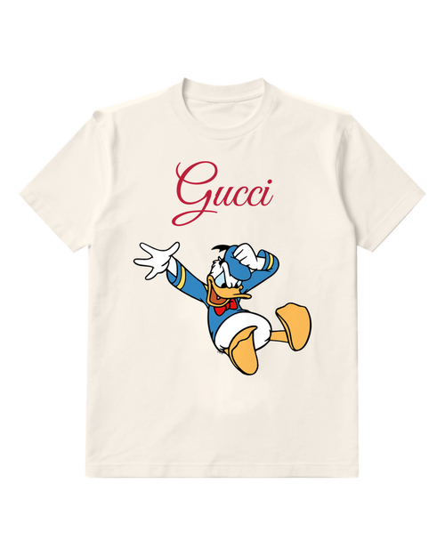 White Duck Blue Top Jump Graphic T-Shirt - front product view
