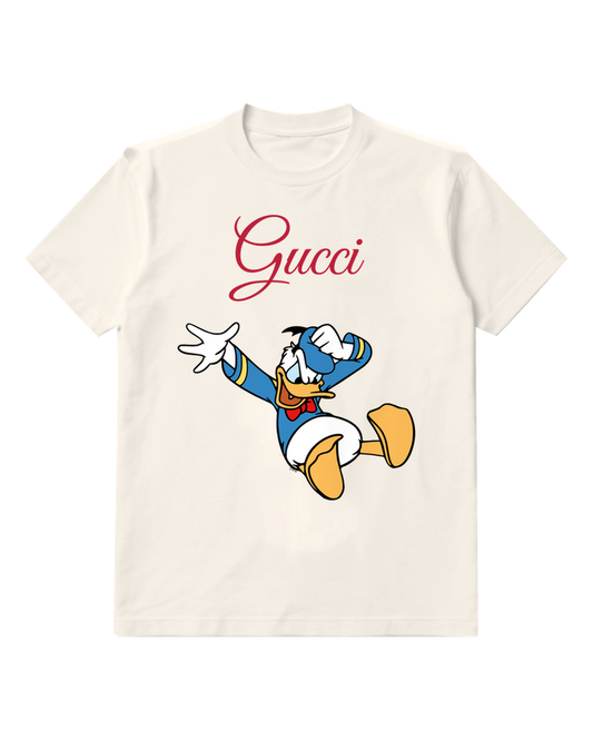 White Duck Blue Top Jump Graphic T-Shirt - front product view
