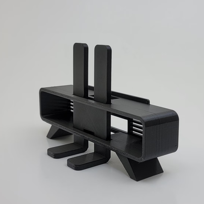 Retro Television‑Shaped Desktop Phone Cradle For Hands‑Free Viewing And Desk Tidy Setup