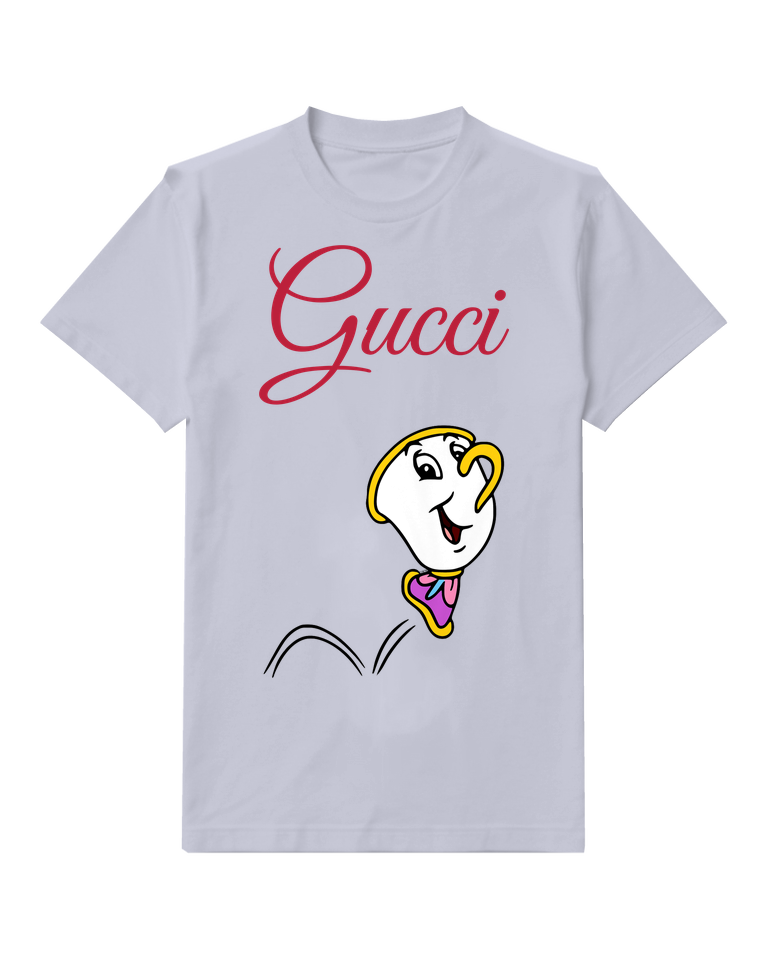Pale Lavender Smiling Mirror Face Graphic T-Shirt - front product view