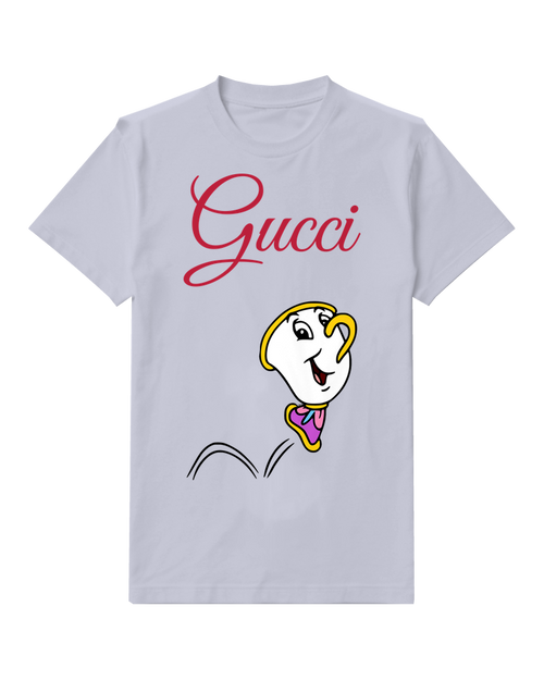 Pale Lavender Smiling Mirror Face Graphic T-Shirt - front product view