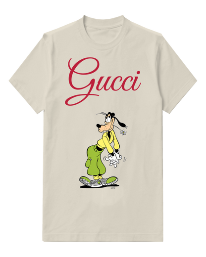 Ivory Goofy In Green Pants And Yellow Shirt Graphic T-Shirt - front product view