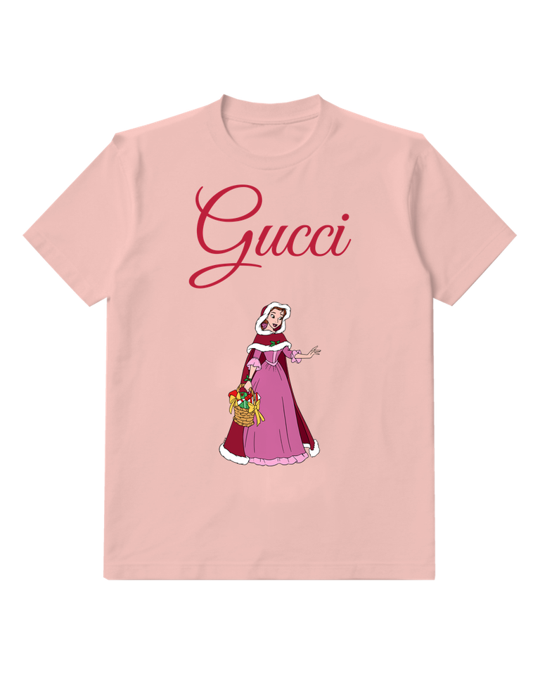 Blush Pink Magenta Dress Gift Basket Graphic T-Shirt - front product view