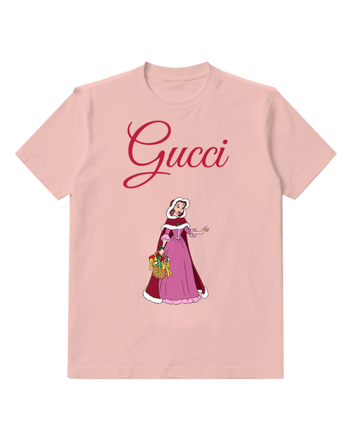 Blush Pink Magenta Dress Gift Basket Graphic T-Shirt - front product view