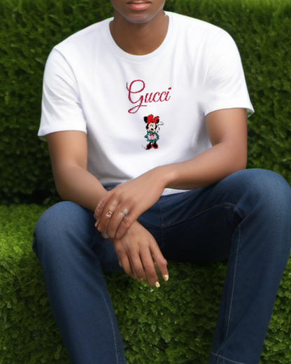 White Warm Mug Mouse Graphic T-Shirt - styled view 5